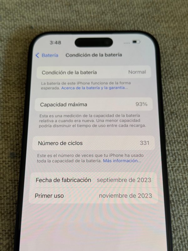 iPhone 15 Pro 128GB Azul 💎Cod:18827-6 - Imagen 13