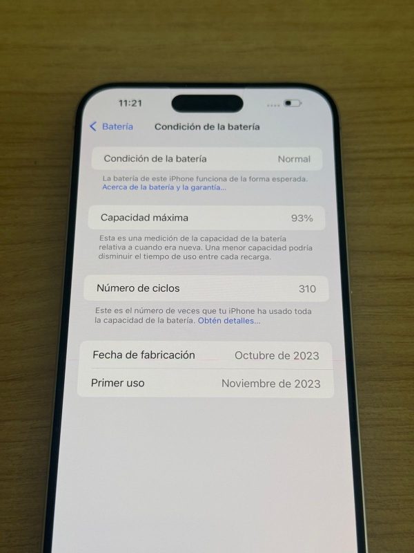 iPhone 15 Pro Max 256 Gb 💎Cod: 18873-6 - Imagen 11