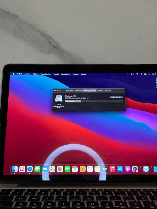 MacBook Pro 13.3” 2015 120GB 8GB RAM cod: 18798-13 - Imagen 6