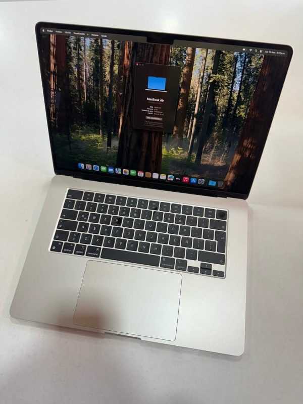 MacBook Air 15” M3 8GB RAM 256GB SSD cod: 19005-13 - Imagen 4